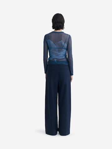 Thinking MU Shirt 'Tere' in Blau