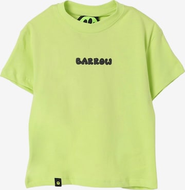 BARROW Shirt 'T-shirt lime unisex' in Groen: voorkant