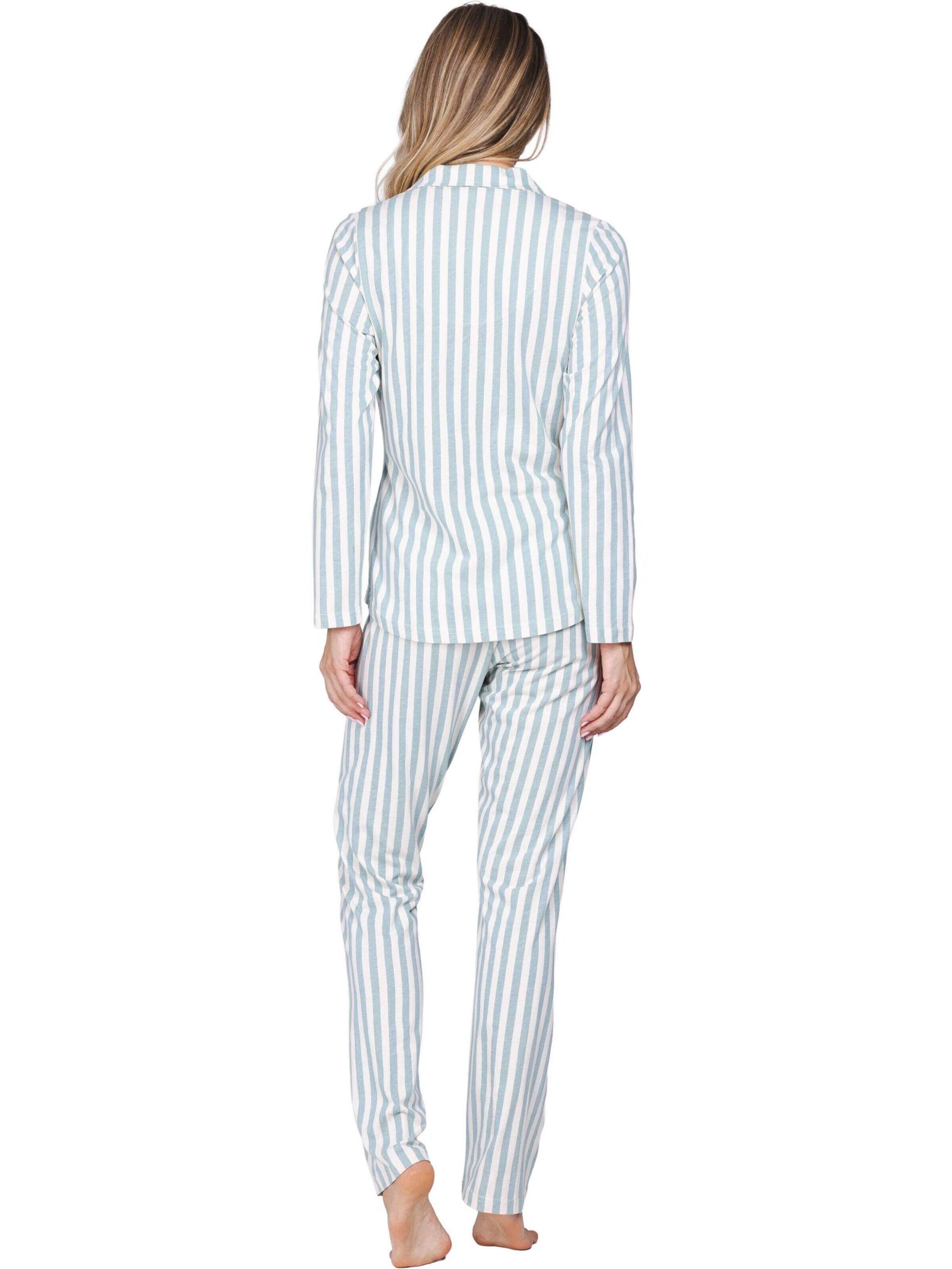 Pastunette Pyjama 'Nordic'‌‌‌‌‌‌‌‌‌ in Beige