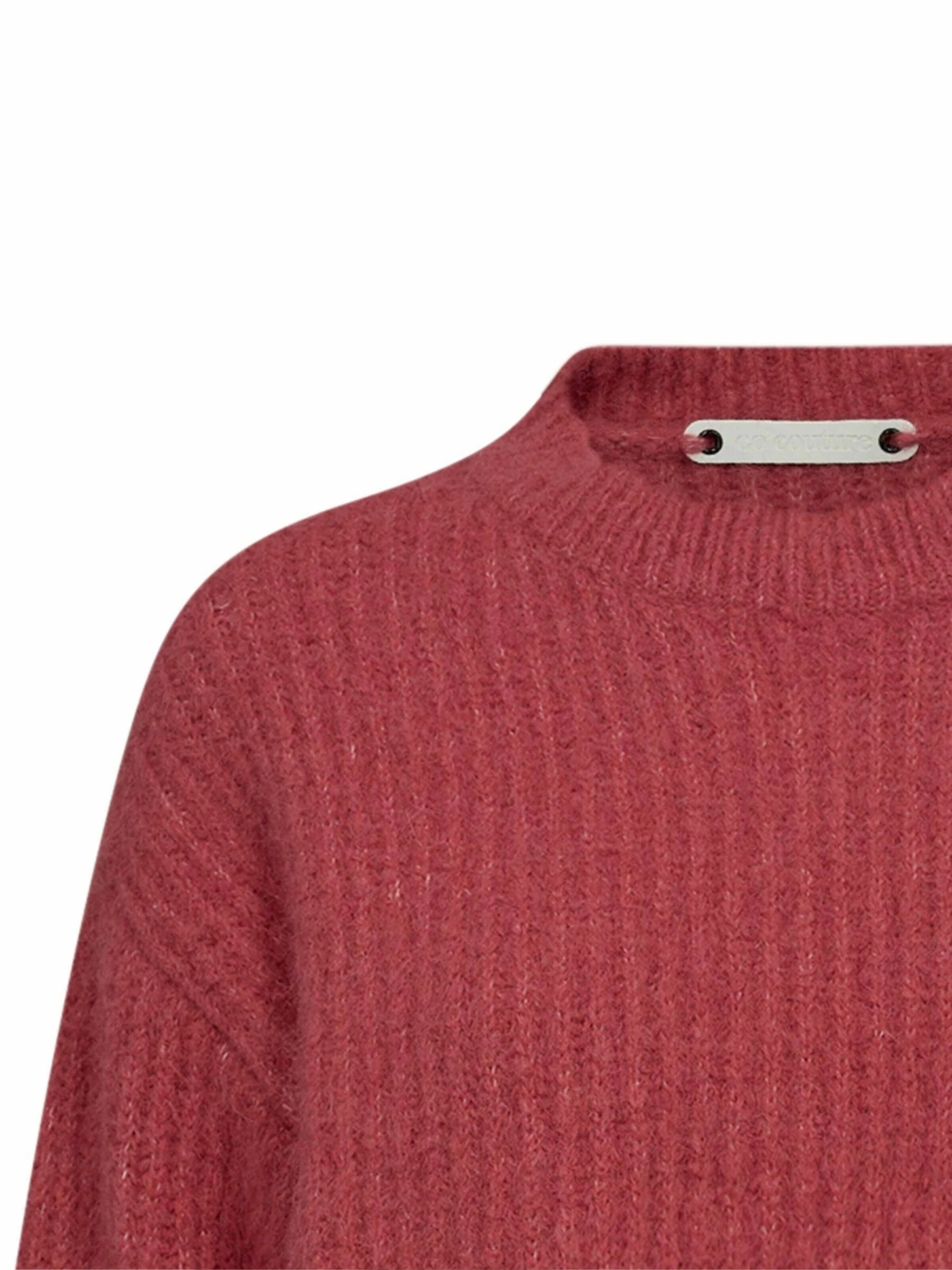 Pull-over ' CoralieCC ' co'couture en marron