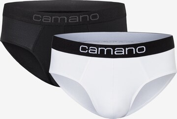 camano Slip in Schwarz: predná strana