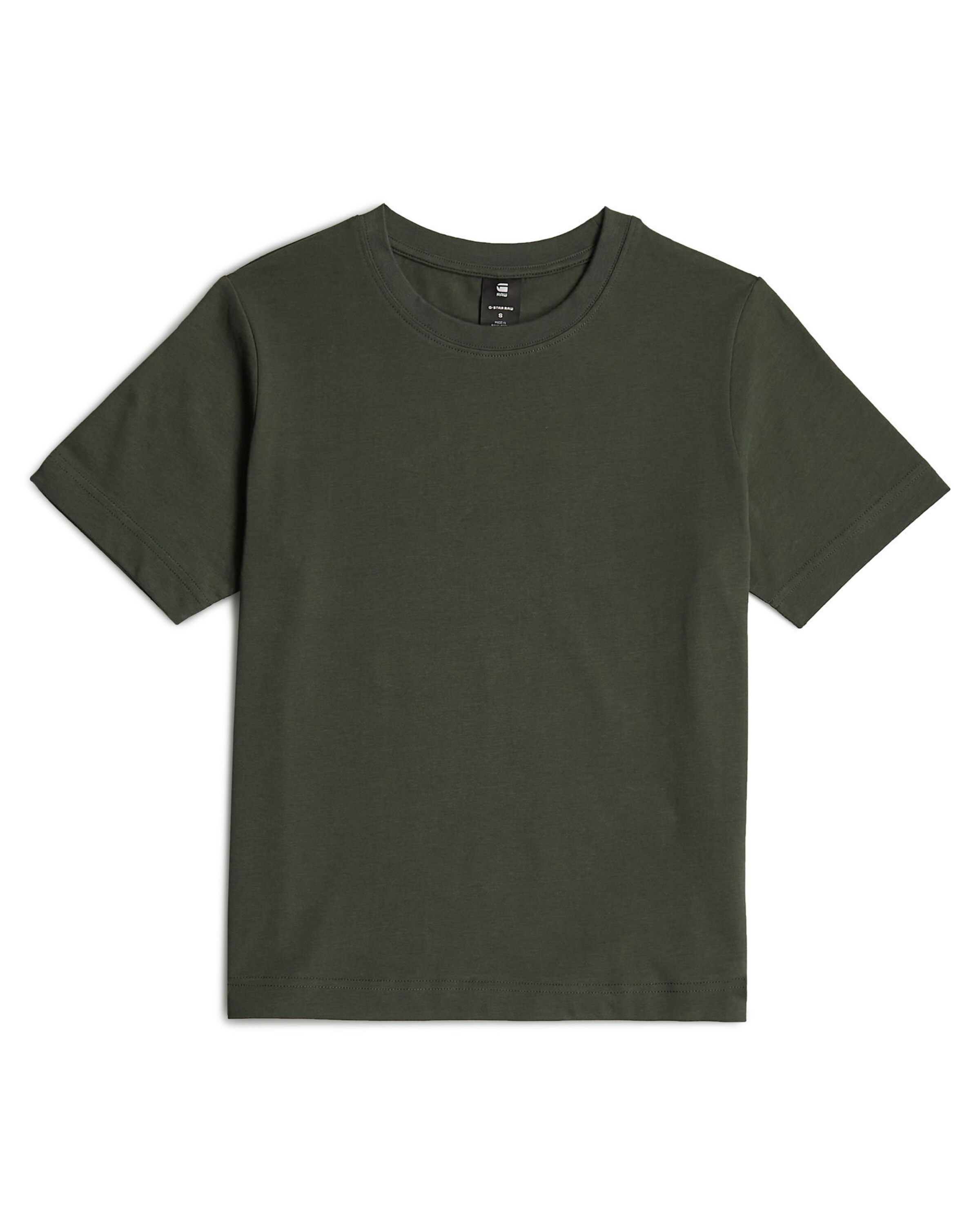 G-STAR Shirt 'Heavy Weight' in Grijs: voorkant