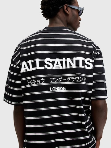 AllSaints Shirt 'UNDERGRND' in Black