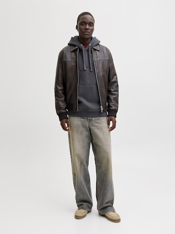 JACK & JONES Mikina 'JORBLEECKER' – šedá