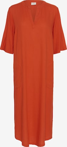 Robe 'Milia' Kaffe en orange : devant