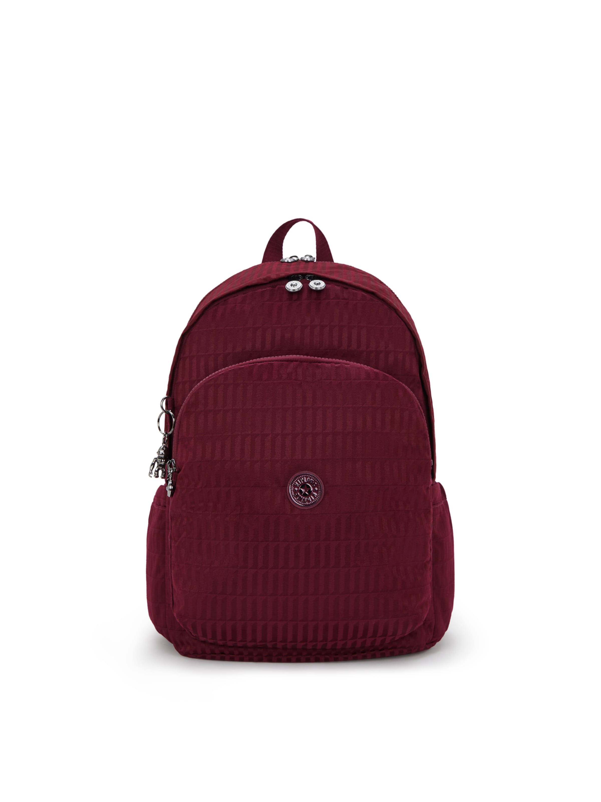 sarkans KIPLING Mugursoma 'Delia': no priekšpuses