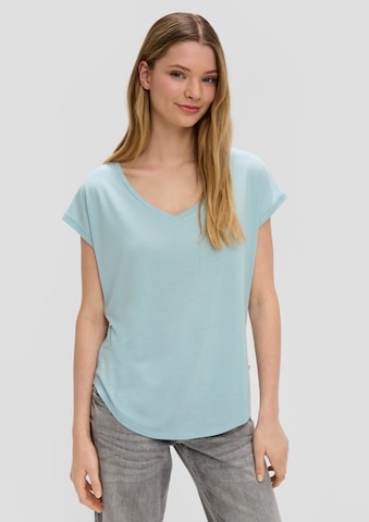 QS Shirt in Blue: front