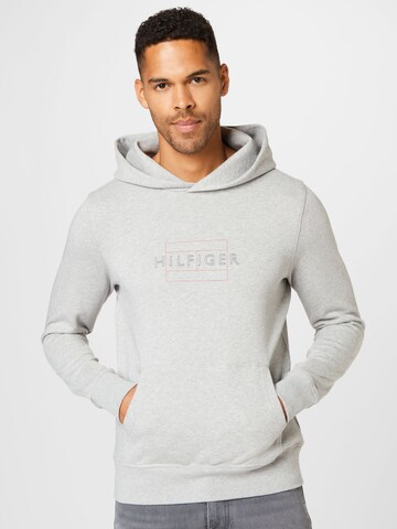 Felpa di TOMMY HILFIGER in grigio: frontale