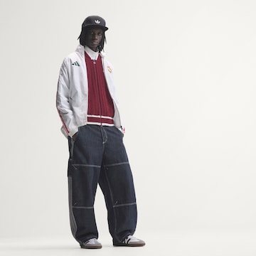 Giacca sportiva 'Real Madrid Anthem' di ADIDAS PERFORMANCE in bianco