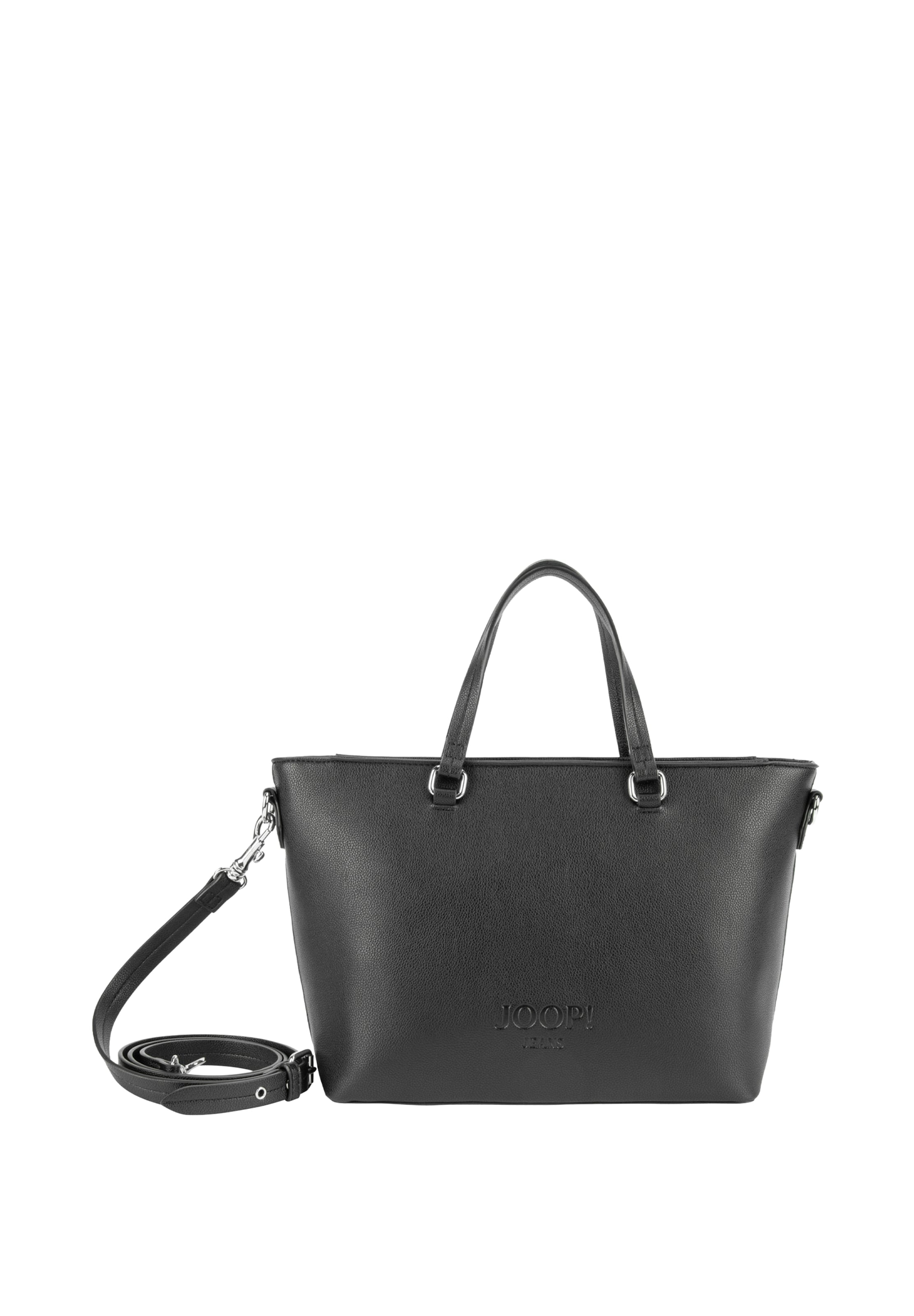 JOOP! Jeans "Чанта тип ""Shopper""" 'Lettera Ketty' в черно: отпред