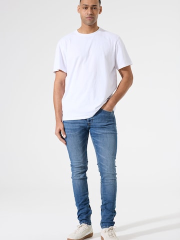 GARCIA Slimfit Jeans i blå