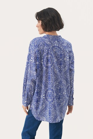 Part Two Bluse 'Emilda' in Blau