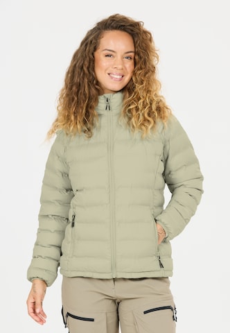 Whistler Outdoor jacket 'Froze' in Green: front