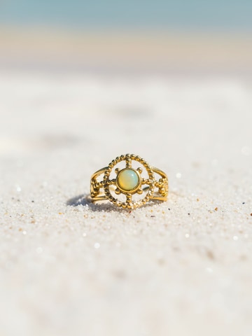 Nemomatheo Ring 'Aurora Notte' in Gold