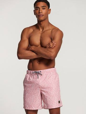 Shiwi Badeshorts 'Maze' in Pink