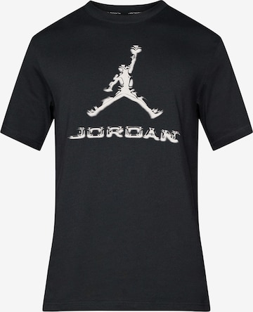 juoda Jordan Marškinėliai: priekis