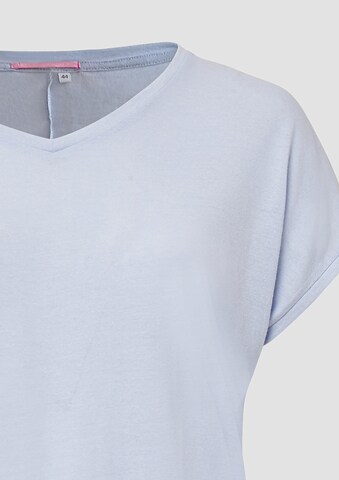 QS Shirt in Blauw