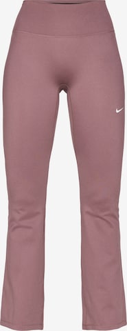 Pantalon de sport 'ONE' NIKE en violet : devant