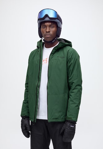 COLUMBIA Sportovní bunda 'Winter District™ III' – zelená