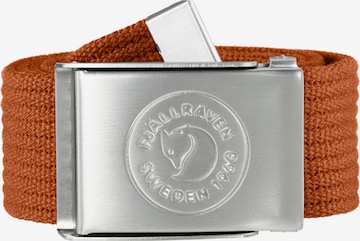 Ceinture Fjällräven en marron : devant
