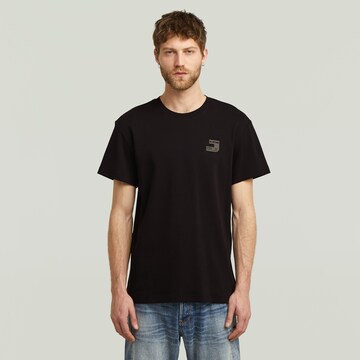 T-Shirt G-STAR en noir : devant