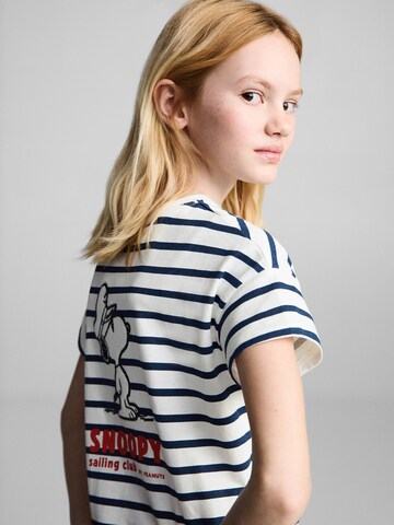 Tricou 'SYRAYAS' de la MANGO KIDS pe alb: față