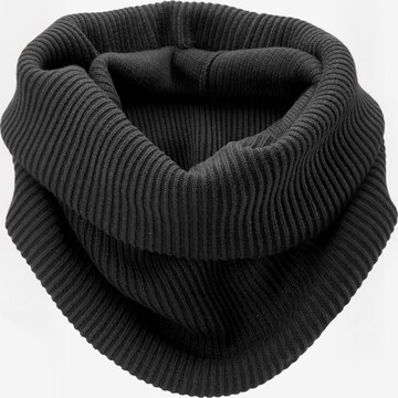 Fawler Scarf ' Frisco ' in Schwarz: Vorderseite