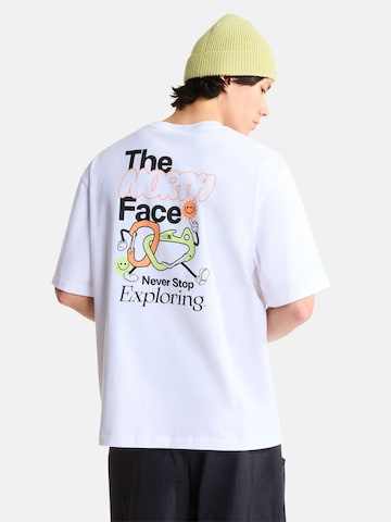 THE NORTH FACE Shirt in Wit: voorkant