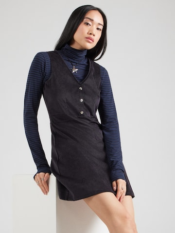 Robe 'Cathlin' ABOUT YOU en noir : devant