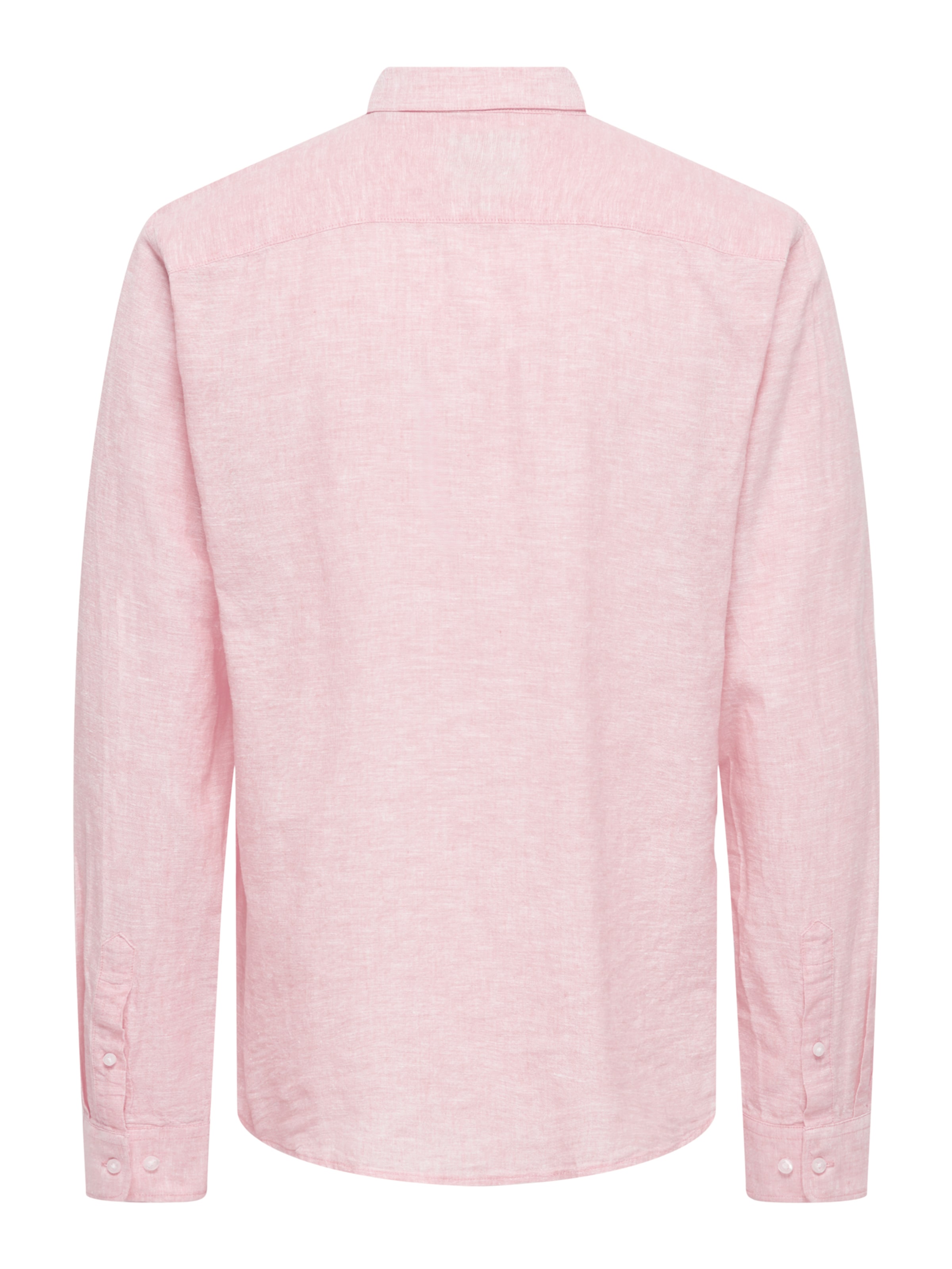 Only & Sons Slim fit Srajca 'ONSCaiden' | roza barva