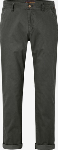 REDPOINT Chino Pants in Grey: front