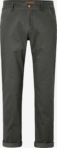 REDPOINT Regular Chino Pants 'Odessa' in Grey: front