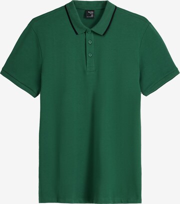 Bershka Tričko – zelená: přední strana