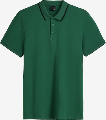 T-Shirt Bershka en vert : devant