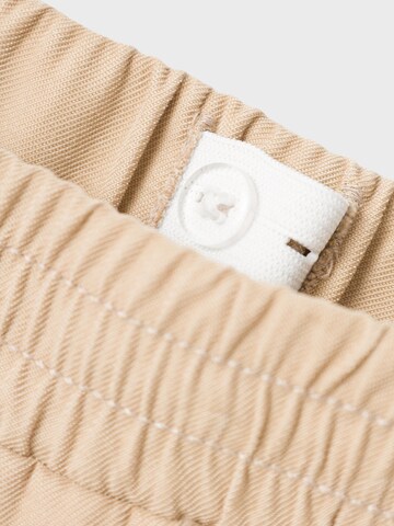 NAME IT - Loosefit Pantalón 'Bella' en beige