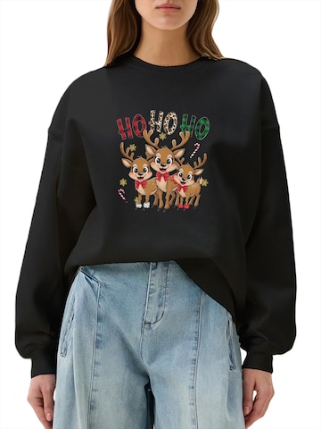 GORHEY Sweatshirt‌‌‌‌ in Schwarz: Vorderseite