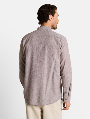 TOM TAILOR Regular Fit Hemd in Braun