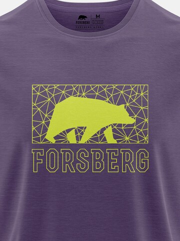 FORSBERG Shirt in Purple
