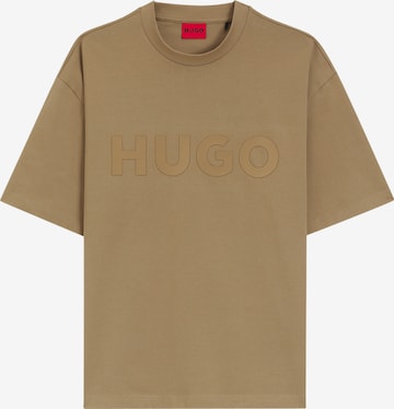 HUGO Shirt in Braun: Vorderseite