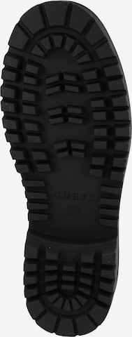 Bottines à lacets 'Odanna' GUESS en noir