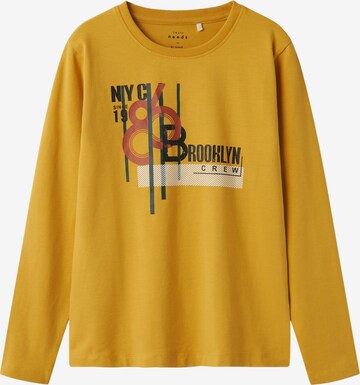 T-Shirt 'VUX' NAME IT en jaune : devant