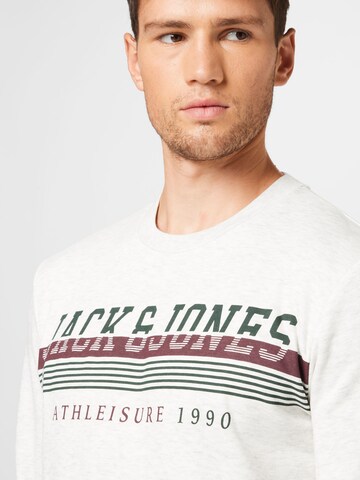 JACK & JONES Mikina 'Iron' - biela