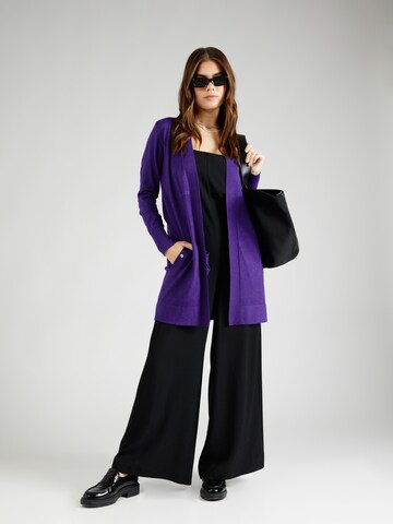 Wallis Knit Cardigan in Purple
