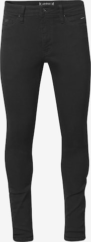 KOROSHI Skinny Jeans in Black: front