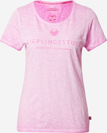 LIEBLINGSSTÜCK Shirt 'Cia' in Pink: front