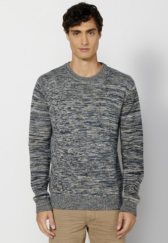 KOROSHI Sweater in Blue: front