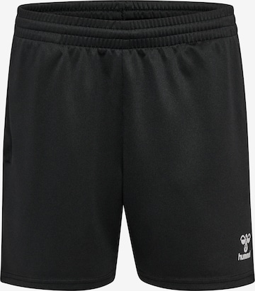 Pantalon de sport 'ESSENTIAL' Hummel en noir : devant