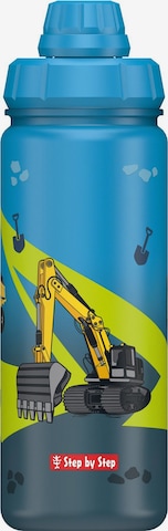 STEP BY STEP Drinking Bottle in Blue: front
