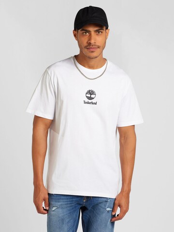 TIMBERLAND T-Shirt in Weiß: Vorderseite