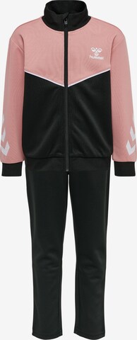 Hummel Tracksuit 'Day' in Pink: front